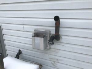 Home Inspector Venting Deficiency - Armada Inspection Services
